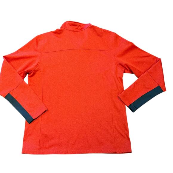 The North Face Mens XL Quarter Zip Pullover in a Red/Orange - Picture 2 of 7